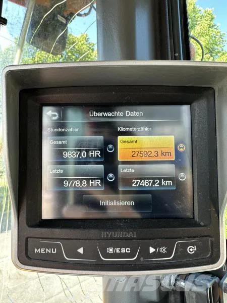 Hyundai HL730-9A 4X4 Radlader Mulch-/Klappschaufel KLIMA A Cargadoras sobre ruedas