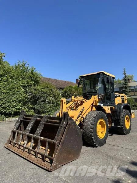 Hyundai HL730-9A 4X4 Radlader Mulch-/Klappschaufel KLIMA A Cargadoras sobre ruedas