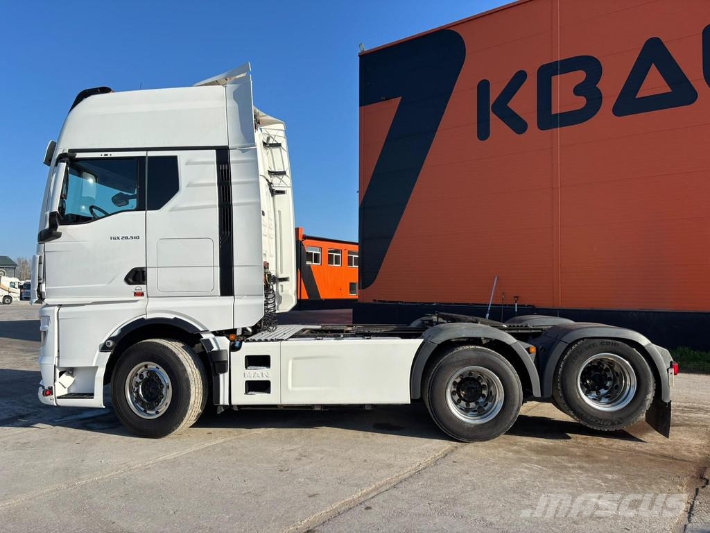 MAN TGX 28.510 6x2 TWIN BED GX CAB / INTARDER / DOUBLE وحدات الجر