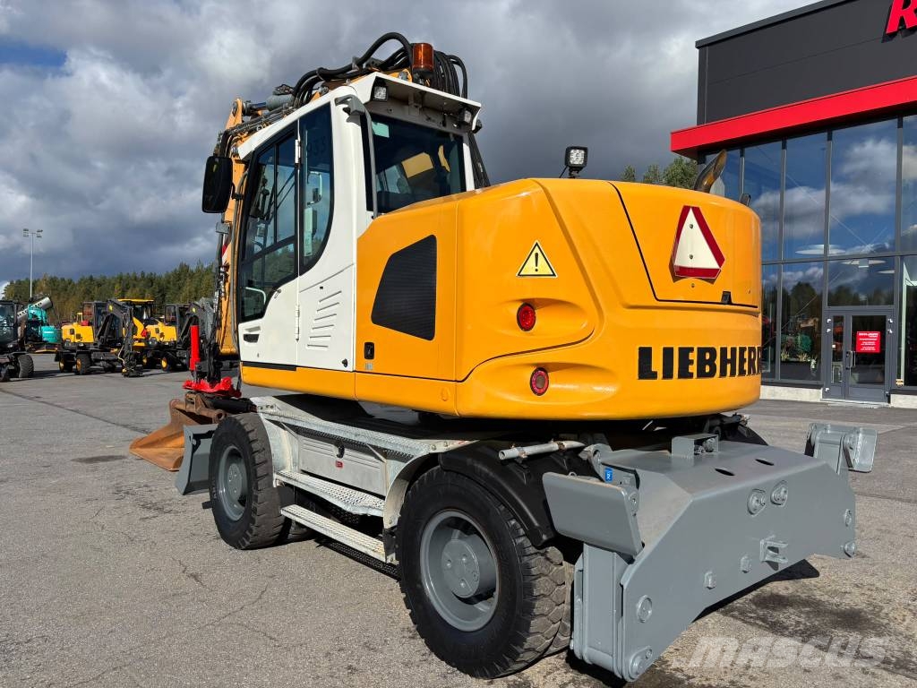 Liebherr A 918 Compact / Pyörittäjä, Rasvari, Lämmitin Mobilbagger