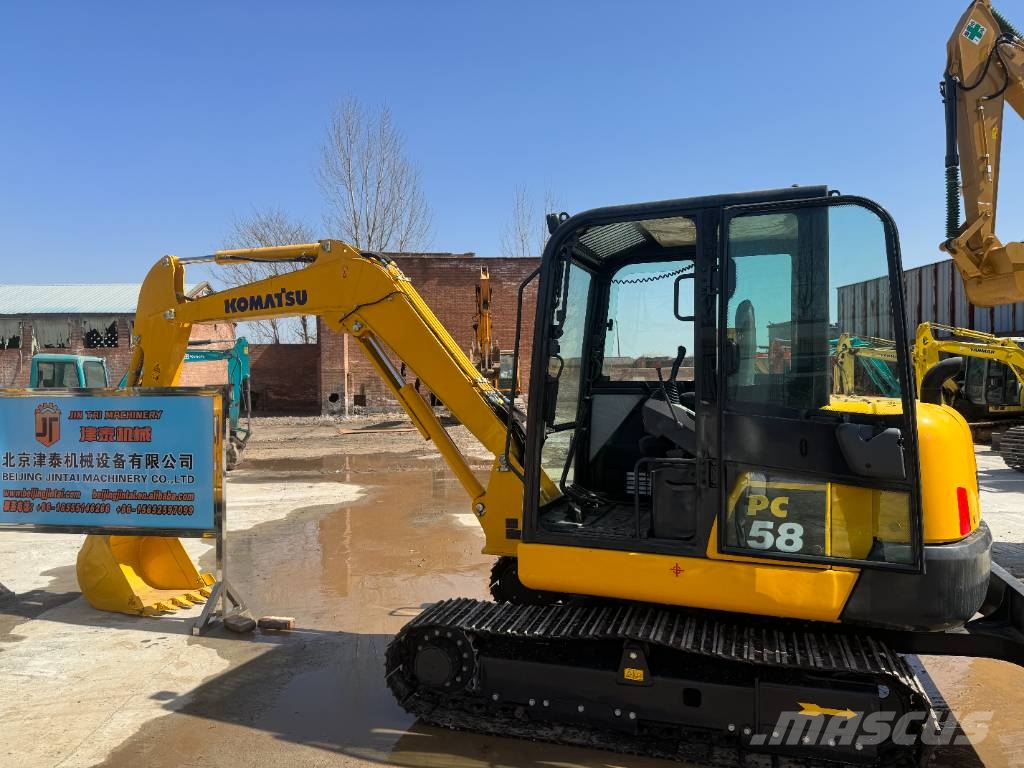 Komatsu PC 58 Mini bagri <7t