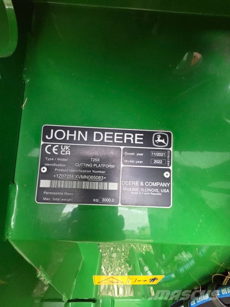 John Deere T 670 i Kombajni