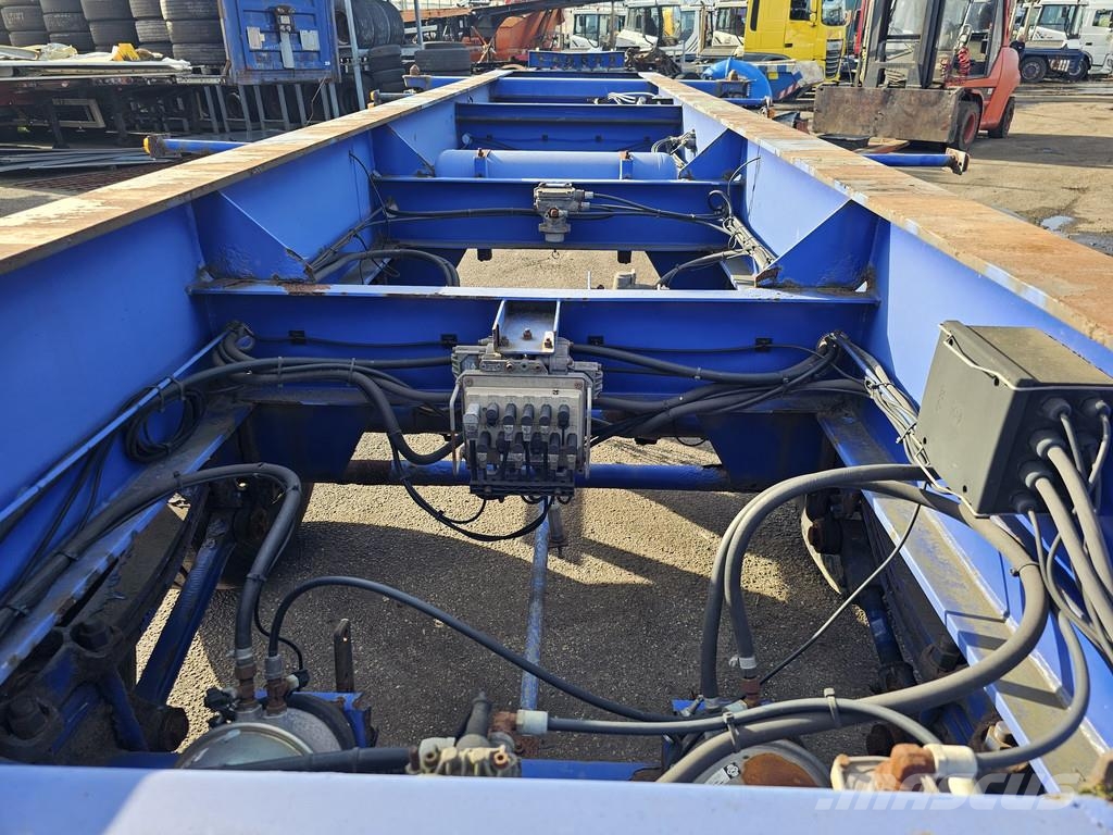  MKF Metallbau CS 20 / STEEL SUSPENSION/ ROR DRUM. Containerframe/Skiploader semi-trailers