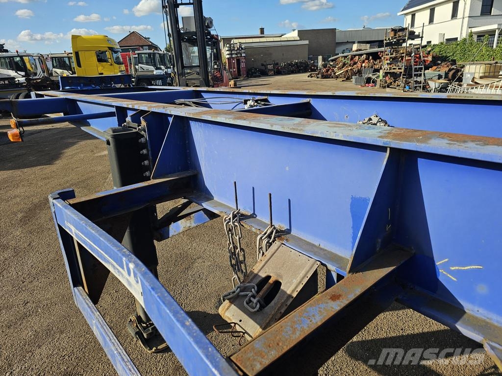  MKF Metallbau CS 20 / STEEL SUSPENSION/ ROR DRUM. Containerframe/Skiploader semi-trailers