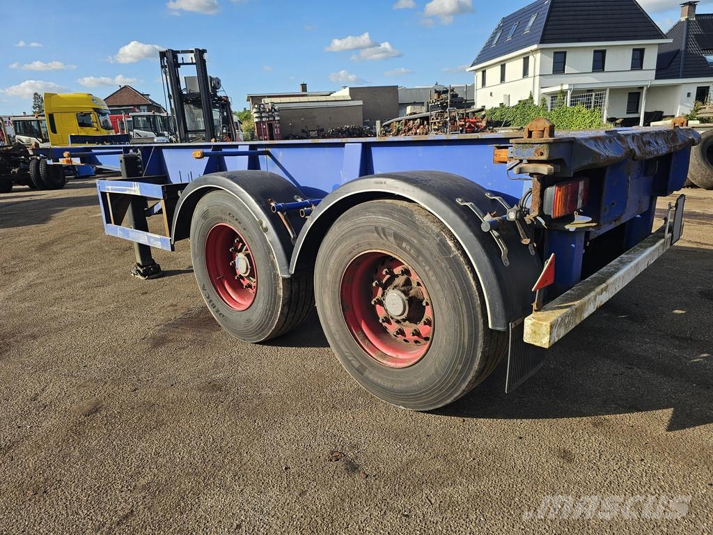  MKF Metallbau CS 20 / STEEL SUSPENSION/ ROR DRUM. Containerframe/Skiploader semi-trailers