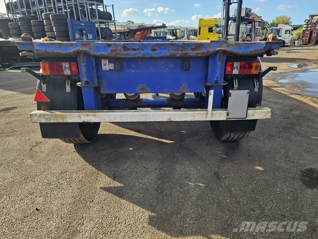  MKF Metallbau CS 20 / STEEL SUSPENSION/ ROR DRUM. Containerframe/Skiploader semi-trailers