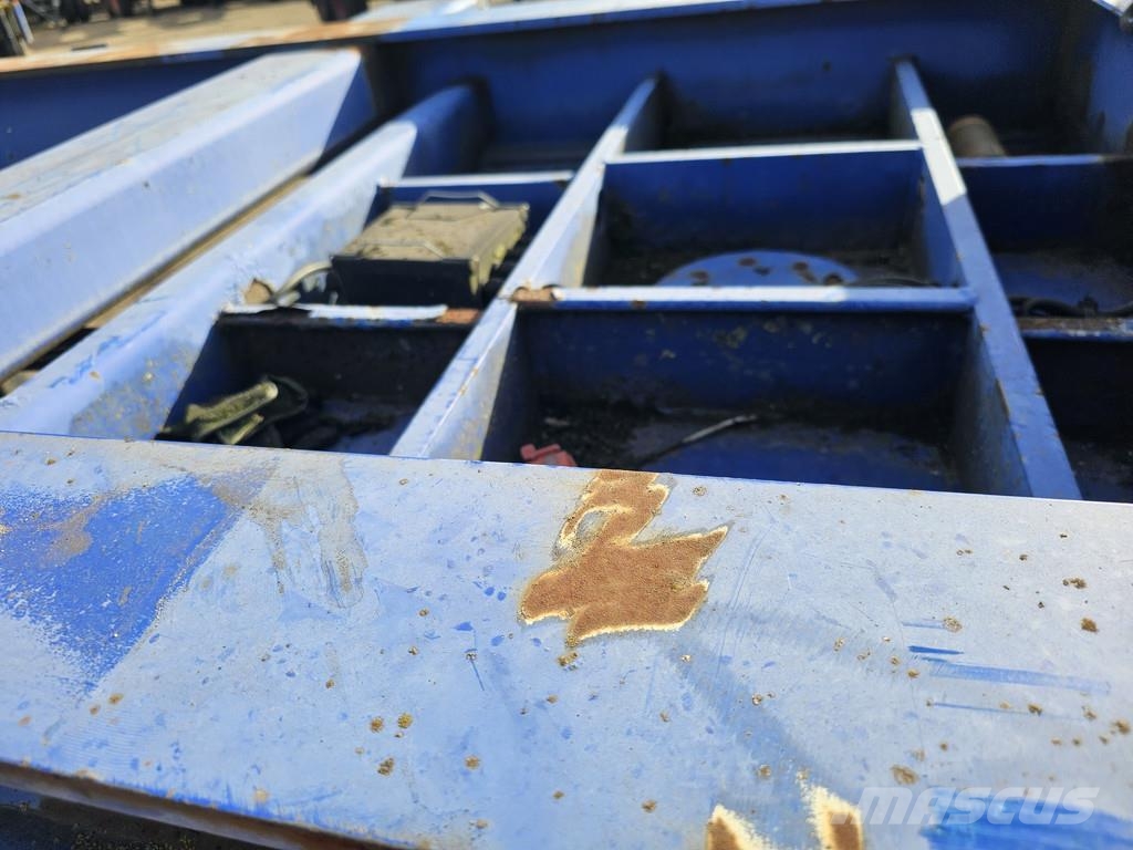  MKF Metallbau CS 20 / STEEL SUSPENSION/ ROR DRUM. Containerframe/Skiploader semi-trailers