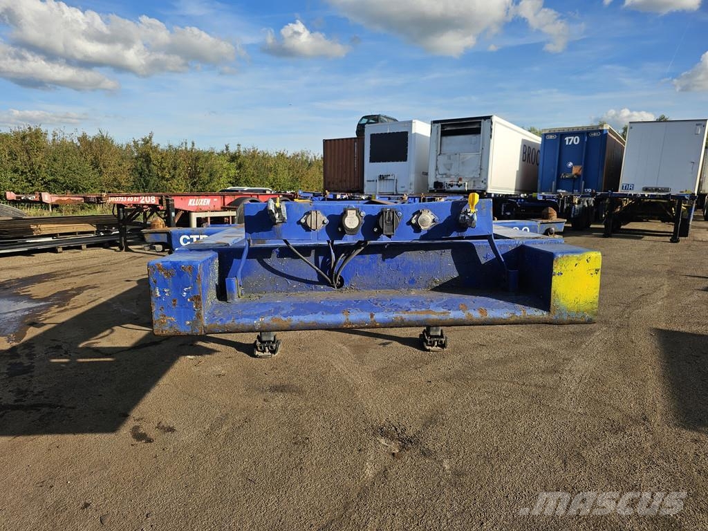  MKF Metallbau CS 20 / STEEL SUSPENSION/ ROR DRUM. Containerframe/Skiploader semi-trailers