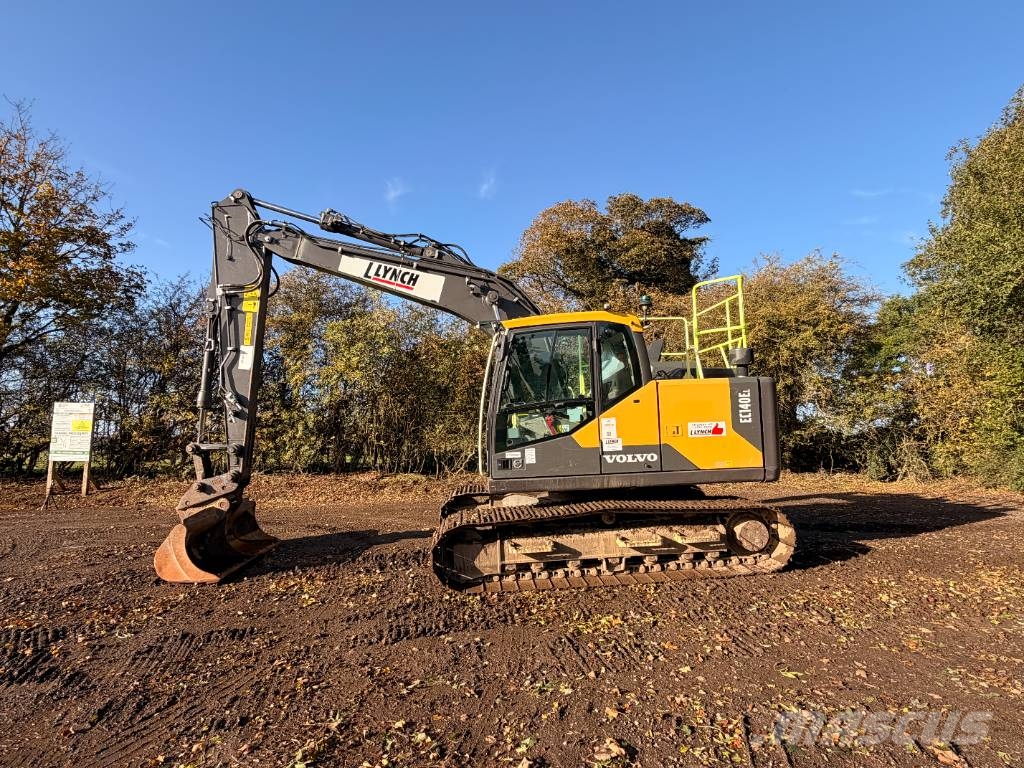 Volvo EC 140 EL 14 Ton Excavator Kāpurķēžu ekskavatori