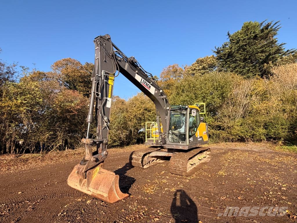 Volvo EC 140 EL 14 Ton Excavator Kāpurķēžu ekskavatori