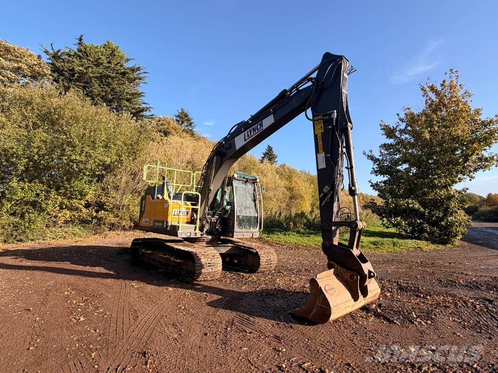 Volvo EC 140 EL 14 Ton Excavator Kāpurķēžu ekskavatori