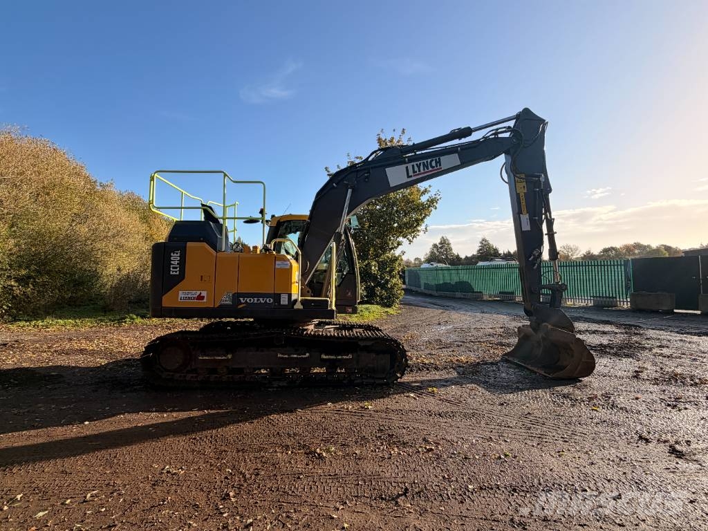 Volvo EC 140 EL 14 Ton Excavator Kāpurķēžu ekskavatori