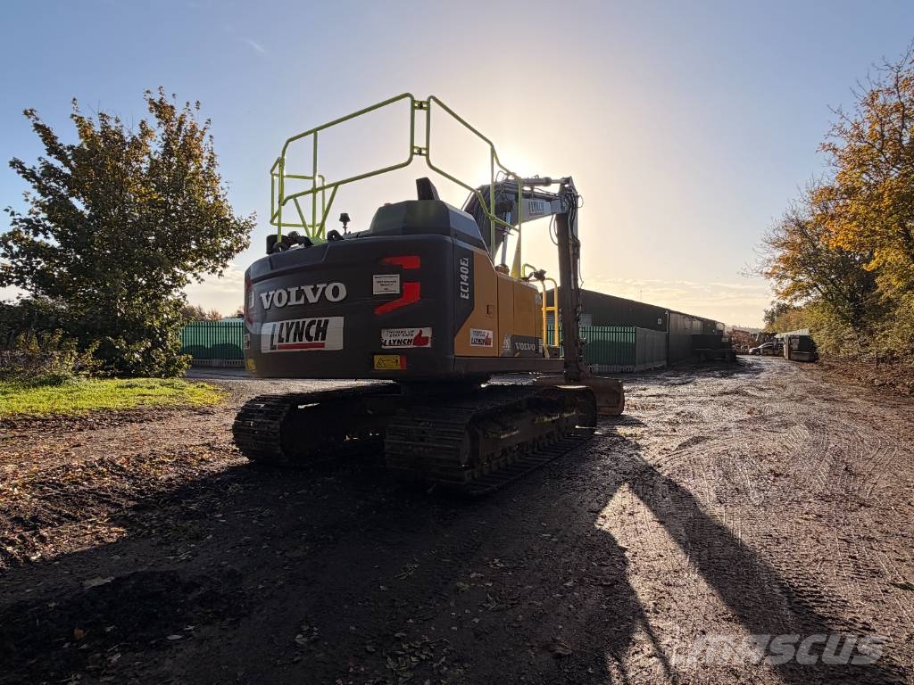 Volvo EC 140 EL 14 Ton Excavator Kāpurķēžu ekskavatori