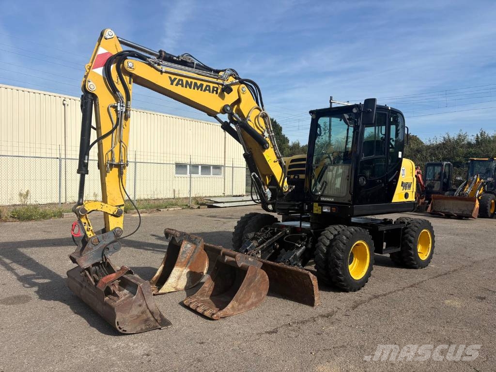 Yanmar B 95 W Koparki kołowe