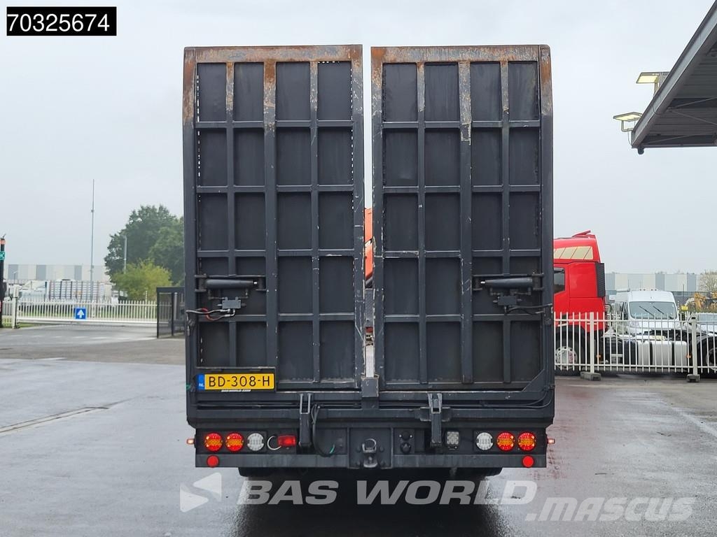 Scania P340 P 8X2 NL-truck Palfinger PK18001 EH Crane Win Camion plateau