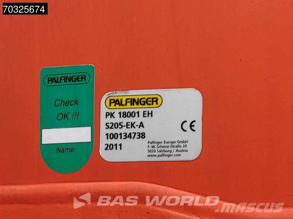 Scania P340 P 8X2 NL-truck Palfinger PK18001 EH Crane Win Camion plateau