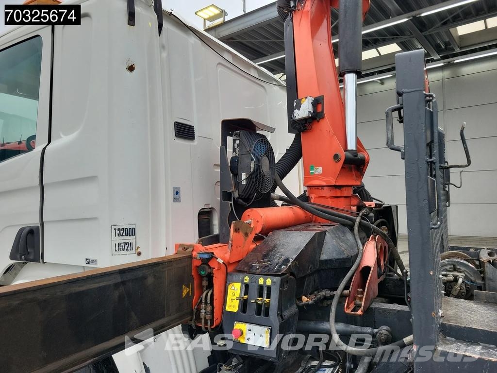 Scania P340 P 8X2 NL-truck Palfinger PK18001 EH Crane Win Camiones plataforma