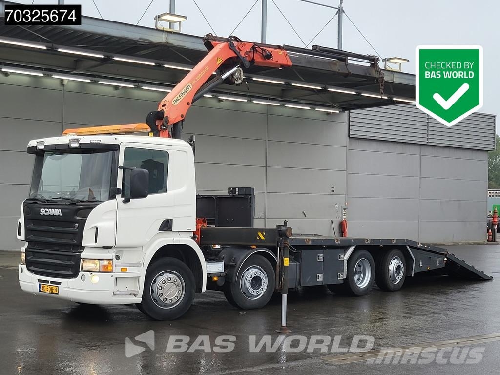 Scania P340 P 8X2 NL-truck Palfinger PK18001 EH Crane Win Camiones plataforma