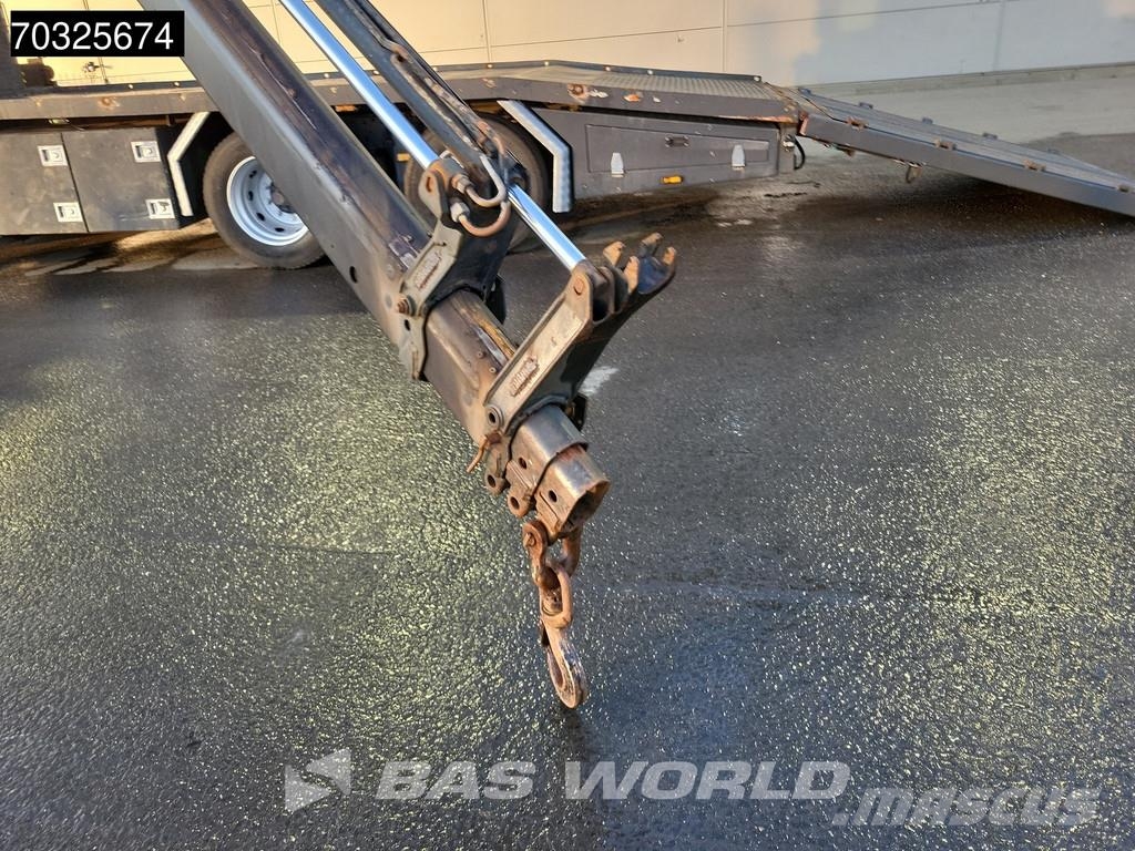 Scania P340 P 8X2 NL-truck Palfinger PK18001 EH Crane Win Camion plateau