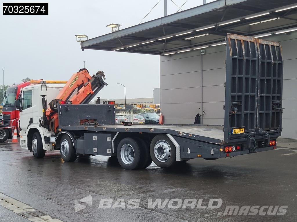 Scania P340 P 8X2 NL-truck Palfinger PK18001 EH Crane Win Camiones plataforma