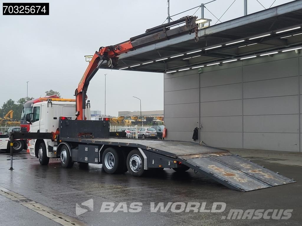 Scania P340 P 8X2 NL-truck Palfinger PK18001 EH Crane Win Camiones plataforma
