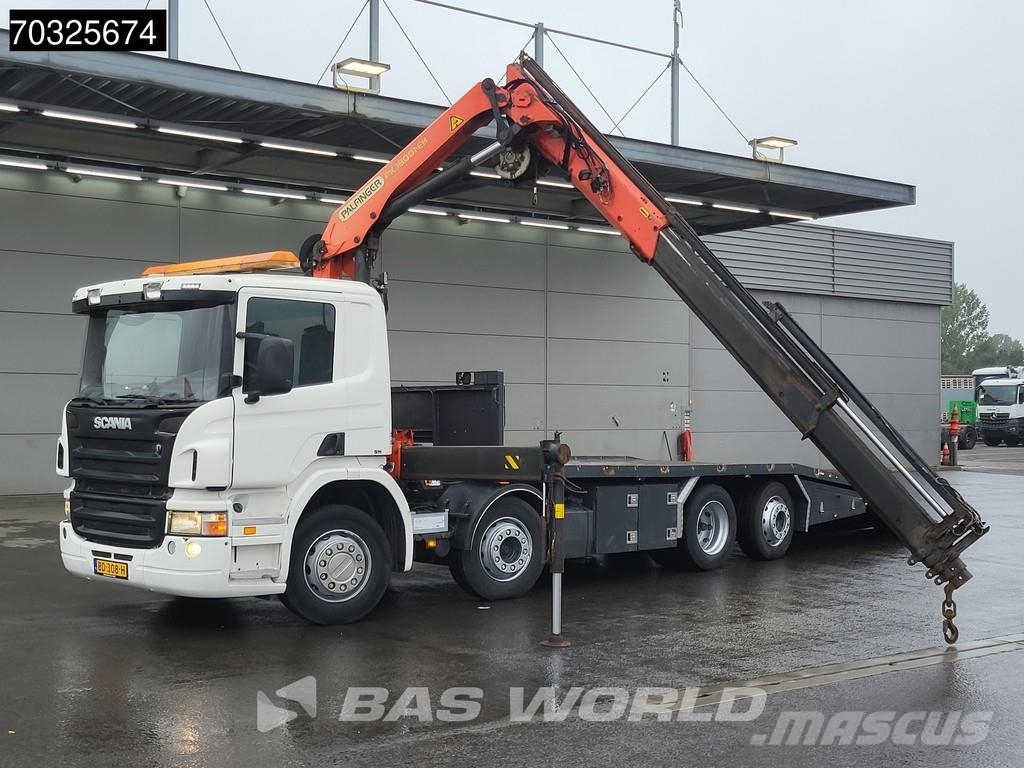 Scania P340 P 8X2 NL-truck Palfinger PK18001 EH Crane Win Camiones plataforma