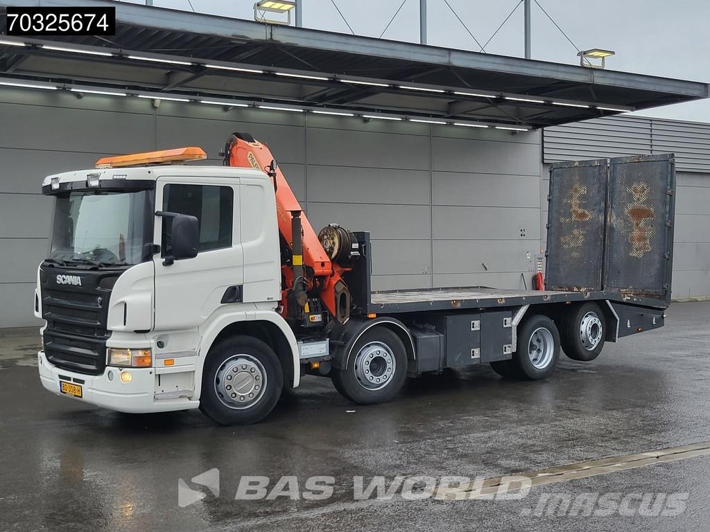 Scania P340 P 8X2 NL-truck Palfinger PK18001 EH Crane Win Camiones plataforma