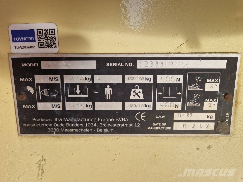 JLG 203-24 R444 Šķerveida pacēlāji