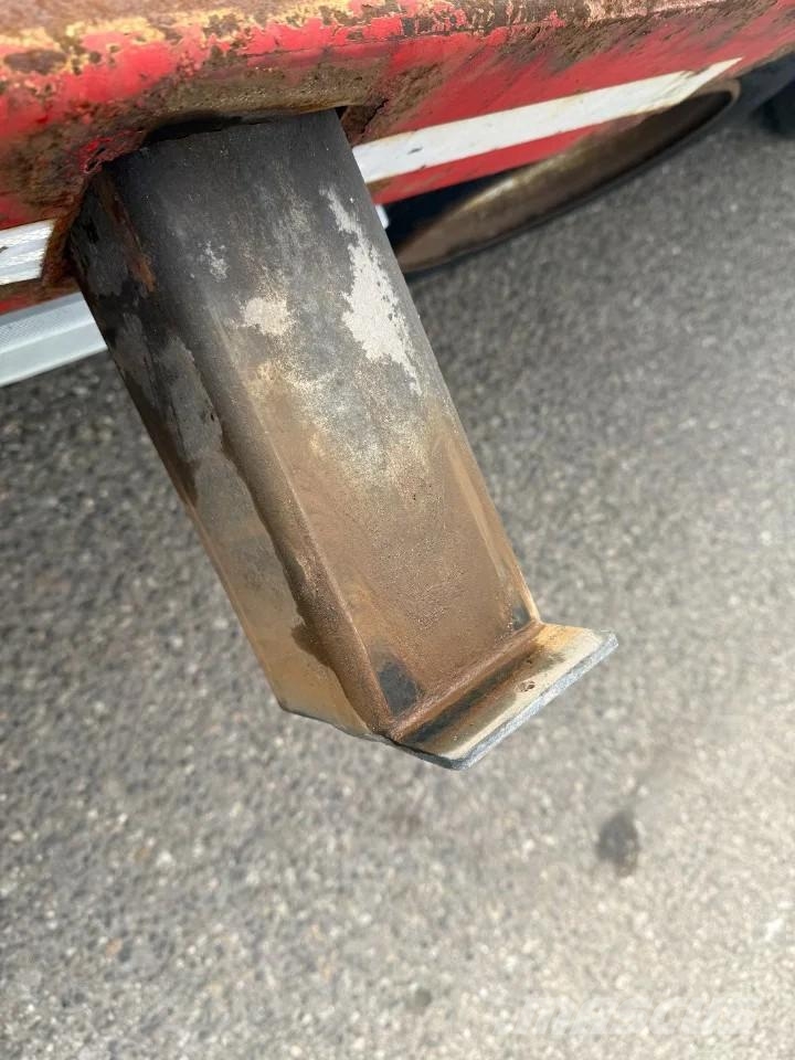Kel-Berg 4 AXLE , LAST 2 AXLE STEERING, 6M EXTENDABLE نصف مقطورة مسطحة منخفضة