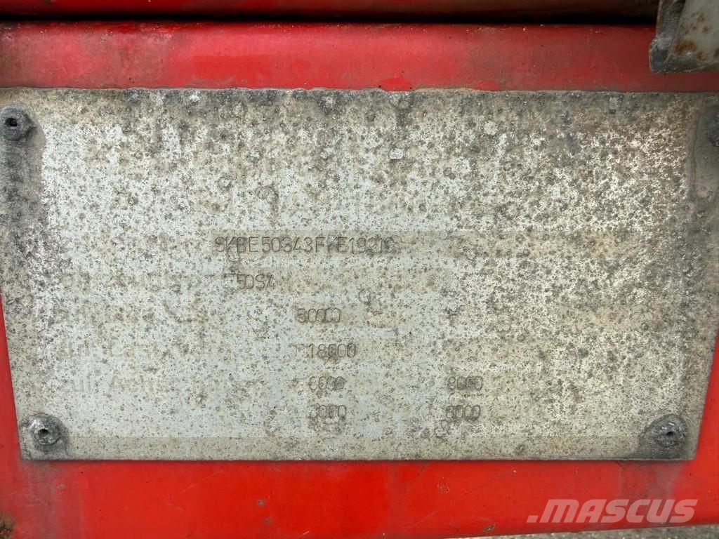 Kel-Berg 4 AXLE , LAST 2 AXLE STEERING, 6M EXTENDABLE نصف مقطورة مسطحة منخفضة