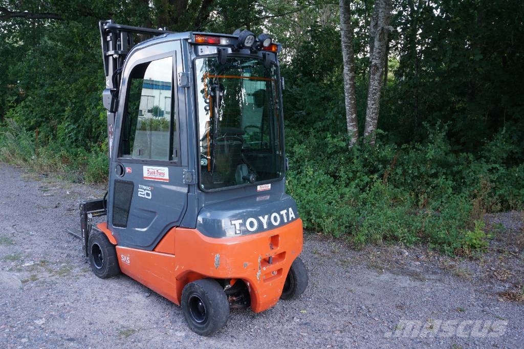 Toyota 8FBMK20T Ηλεκτρικά περονοφόρα ανυψωτικά κλαρκ