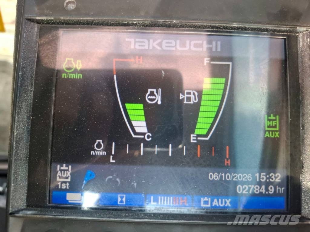 Takeuchi TB 260 Mini bageri < 7t