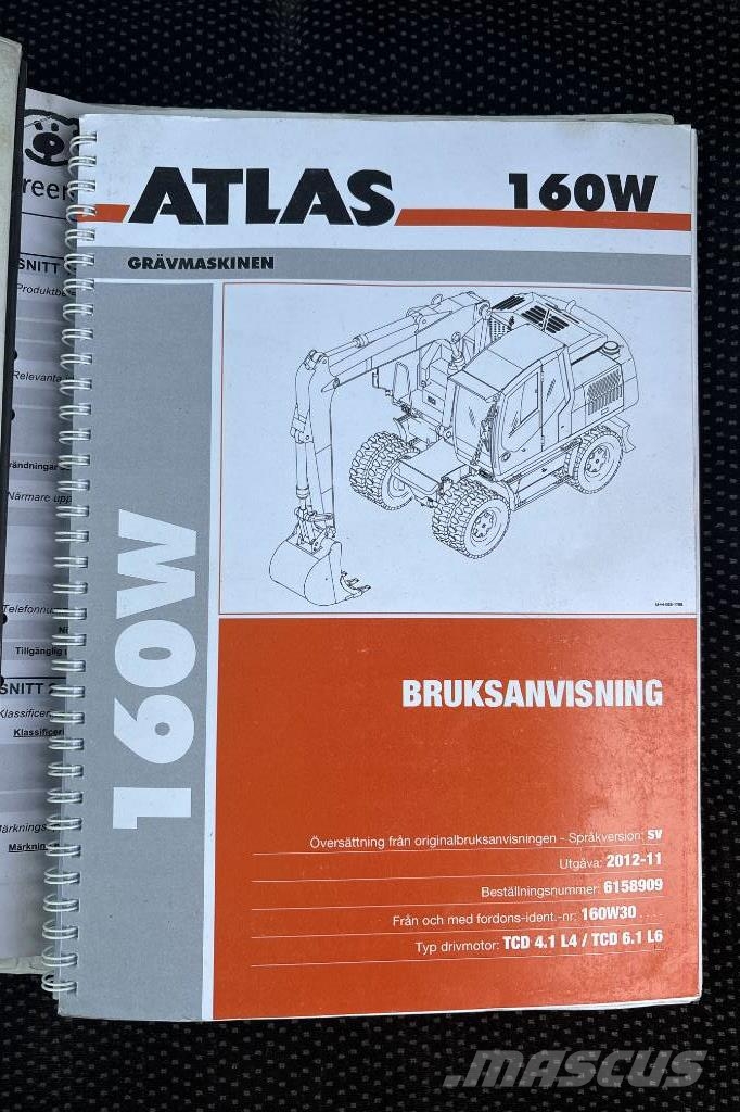 Atlas 160W Blue Swedish Edition, Leica 3D Hjulgravere