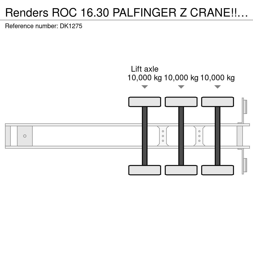Renders ROC 16.30 PALFINGER Z CRANE!! Semirremolques de volteo