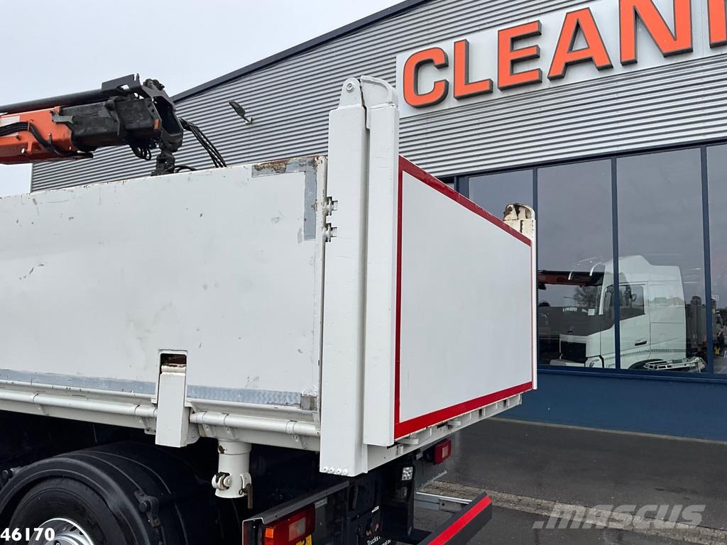 Volvo FH 420 8x4 HMF 22 Tonmeter laadkraan شاحنات قلابة