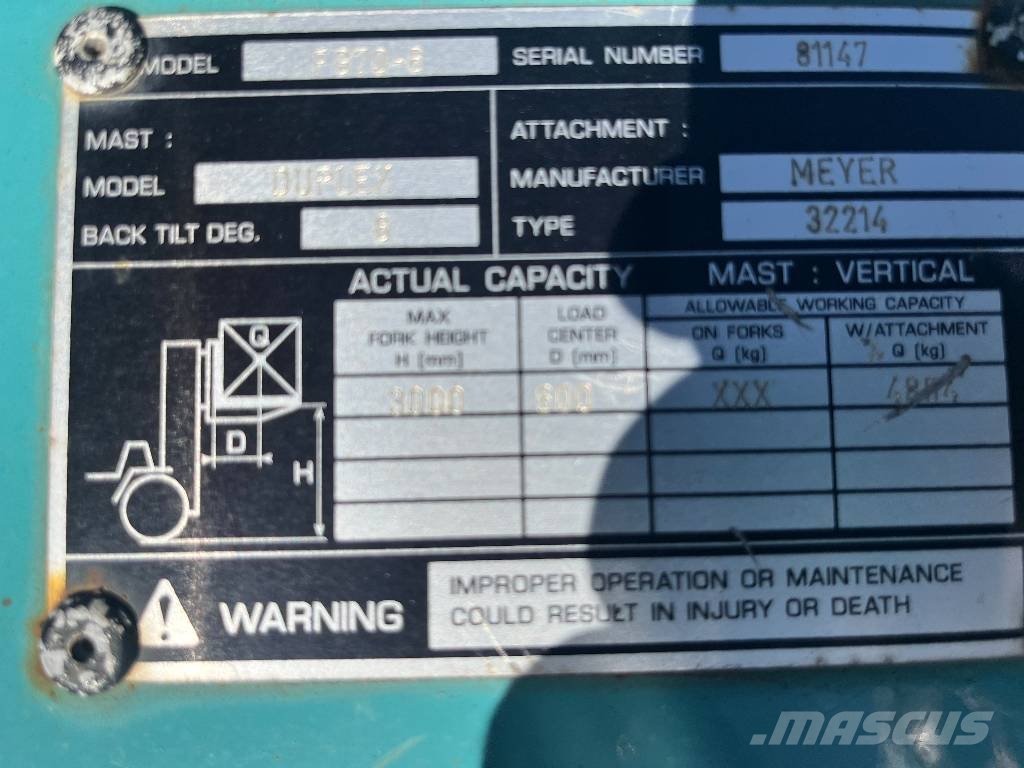 Komatsu FG70T-6 V-2003 IO LPG heftrucks