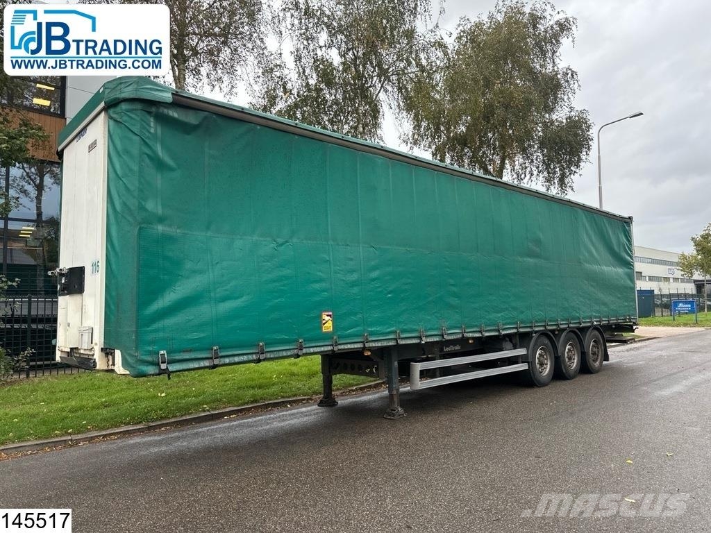Lecitrailer Tautliner Lift Axle, Dhollandia Perdeli yari çekiciler