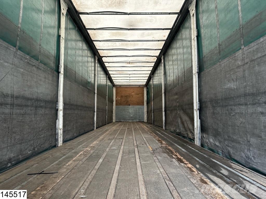 Lecitrailer Tautliner Lift Axle, Dhollandia Perdeli yari çekiciler