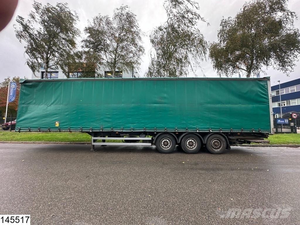 Lecitrailer Tautliner Lift Axle, Dhollandia Perdeli yari çekiciler