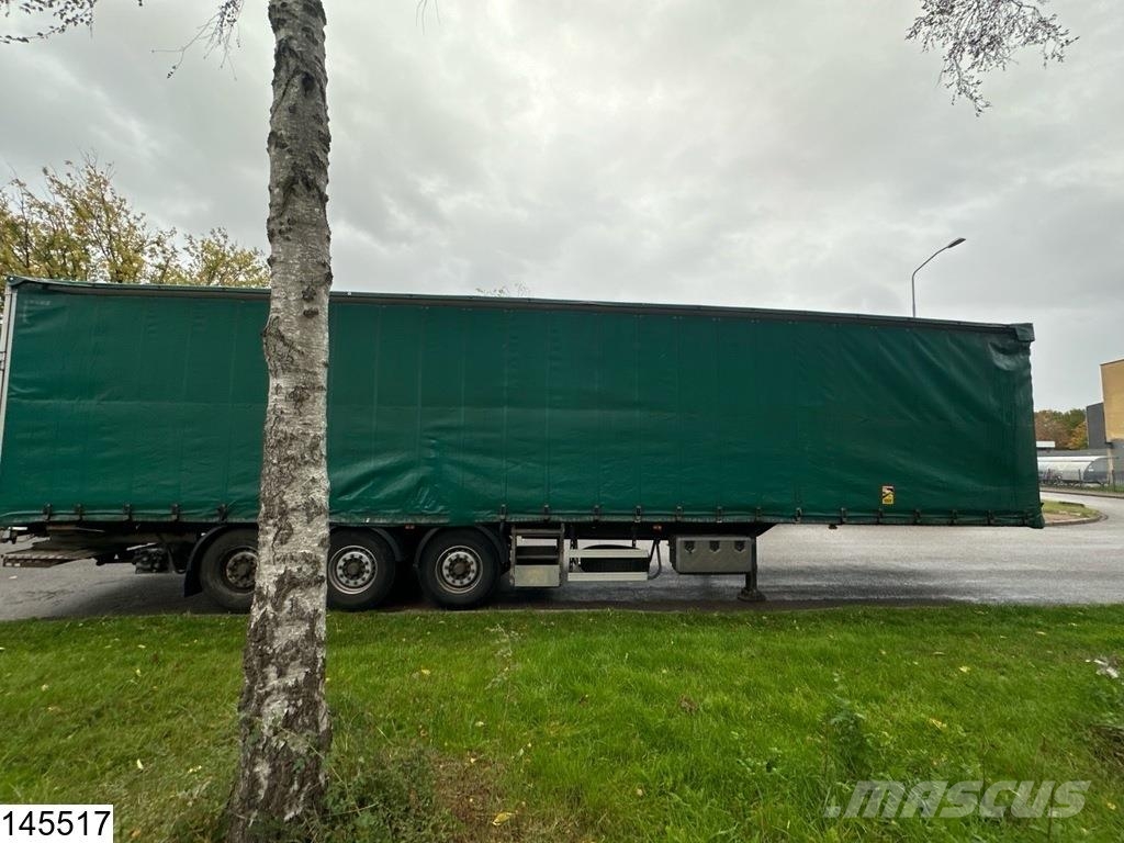 Lecitrailer Tautliner Lift Axle, Dhollandia Perdeli yari çekiciler