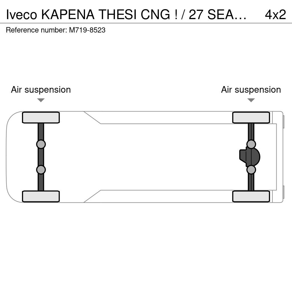 Iveco KAPENA THESI CNG ! / 27 SEATS + 5 STANDING / AC Городские автобусы