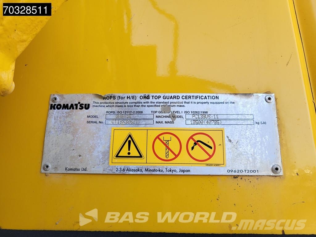 Komatsu PC138 US-11 Bageri gusjeničari