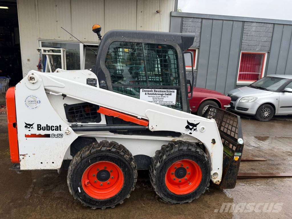 Bobcat S450**Bj 2015**1205H* Gabel*Top maschinen Мини товарачи