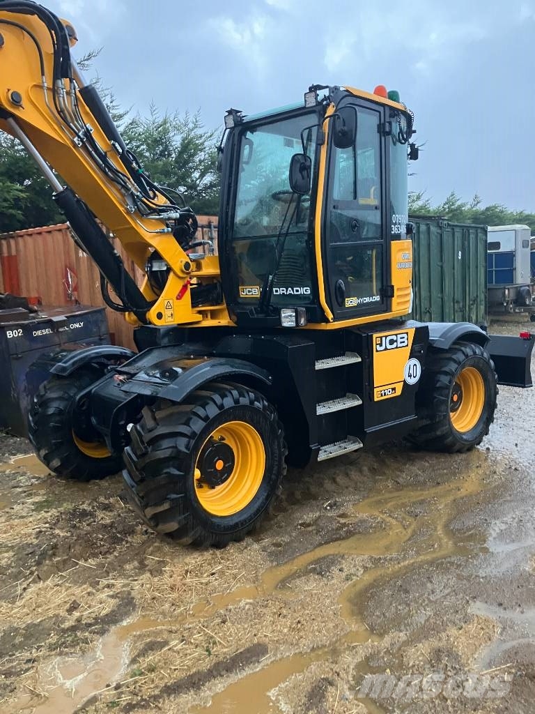 JCB Hydradig Kolesové rýpadlá