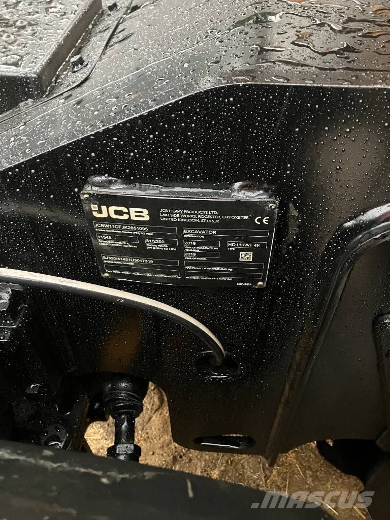 JCB Hydradig Kolesové rýpadlá