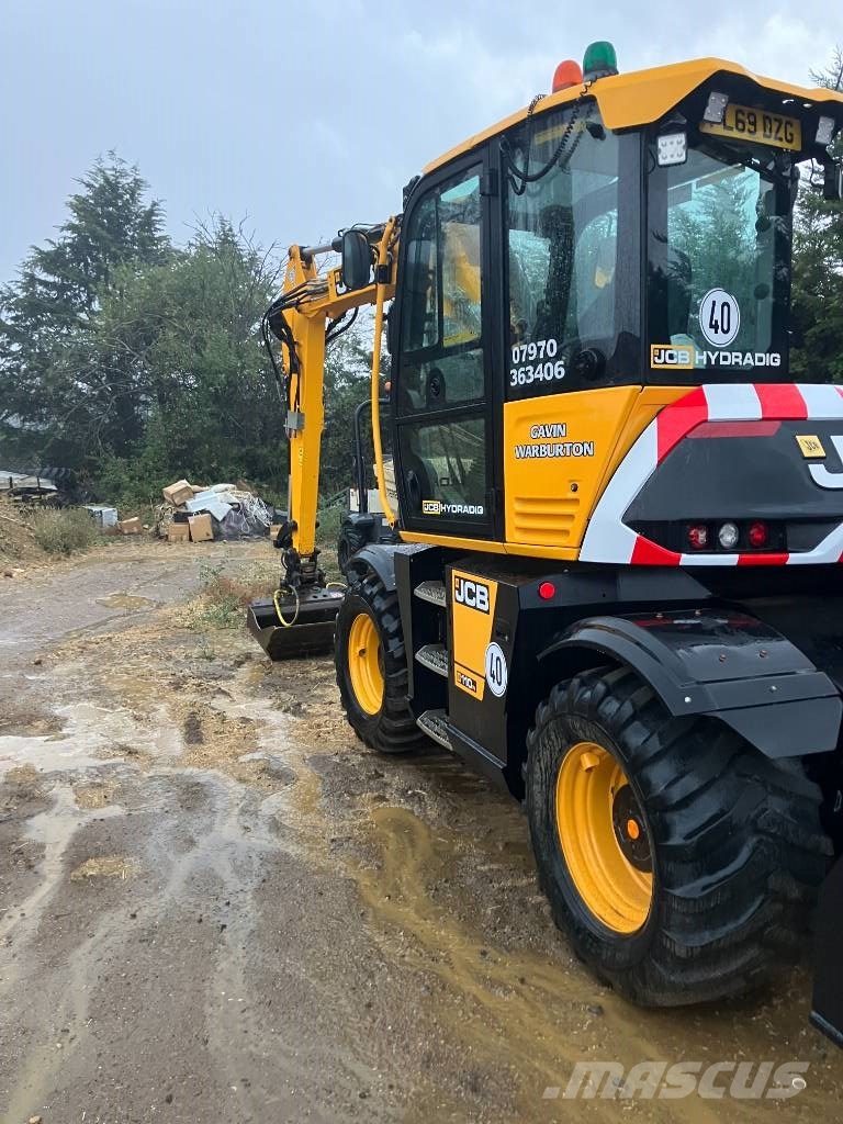JCB Hydradig Kolesové rýpadlá