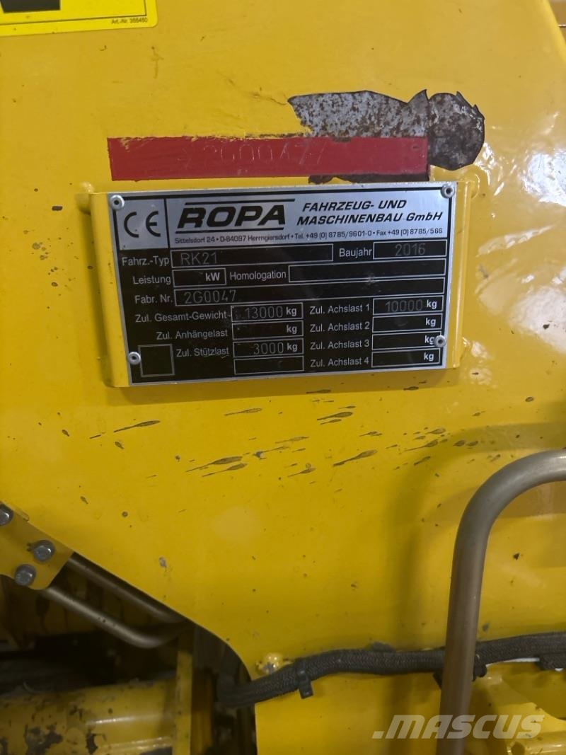 Ropa Keiler 2 Kombajni za zelenjavo