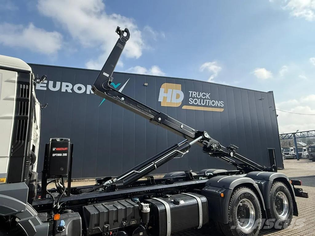MAN TGS 26.520 TGS 26.520 6x4 Euro6e MultiLift 20s56 Hook lift trucks
