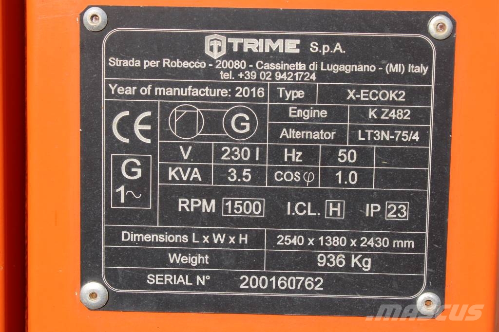 Trime X-ECOK2 Generadores de luz