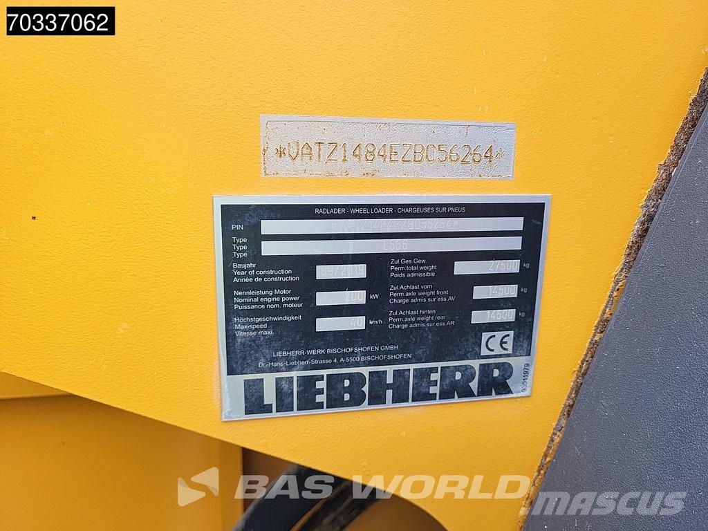 Liebheer L566 Xpower Iekrāvēji uz riteņiem